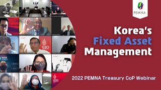 2022 PEMNA Treasury CoP Webinar on Korea's Public Asset Management 이미지
