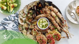 S is for Seafood BBQ | Miguel Maestre's Seafood BBQ #AtoZofMmmm