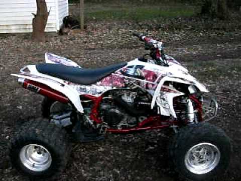 Yamaha YFZ450... my 478 stroker!