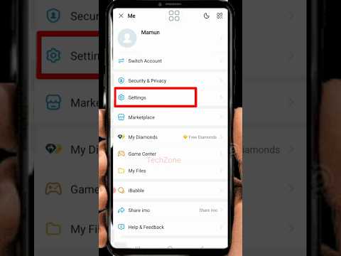 How to turn off imo notification | Notification Settings Imo App | imo short tutorial #shorts