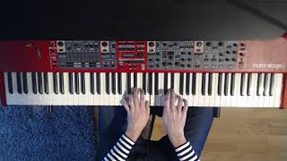 Blommor där du står - GAMMAL - Piano Cover