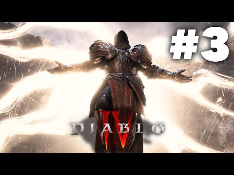 DIABLO 4 Gameplay Walkthrough Part 3 - ACT 1 DONE (Full Game)