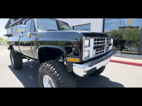 1987 Chevrolet V20 Silverado Fleetside Pickup