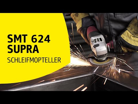 UNIVERSELL einsetzbar mit HOHER SCHLEIFLEISTUNG! - Schleifmopteller - SMT 624 SUPRA | Klingspor