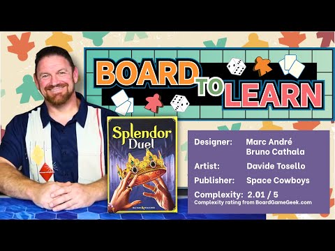 How to Play Splendor Duel