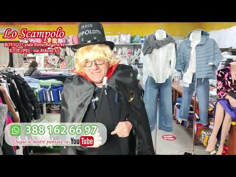 GLI SCAMPOLI DEI F.LLI ANTONIOLI - Puntata N.028 🎥 Tessuti Sartoriali, Tende e Arredamento Casa 🇮🇹