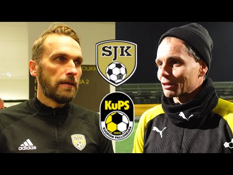 PalloTV Otteluanalyysi: SJK-KuPS, haastateltavina päävalmentajat