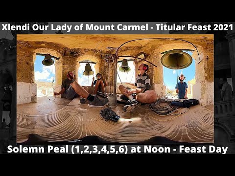 Mota f'12:00pm (2021 - 1,2,3,4,5,6) - Xlendi Madonna tal-Karmnu - Festa Titulari - 6 Qniepen