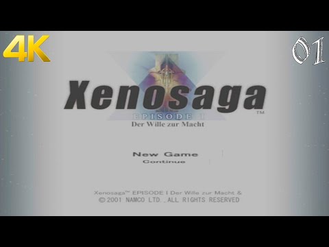 The First Hour of Xenosaga: Episode I: Der Wille zur Macht (2003) PS2 4K