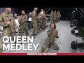 The U.S. Army Voices and Downrange perform a medley of hits by @Queen Official
