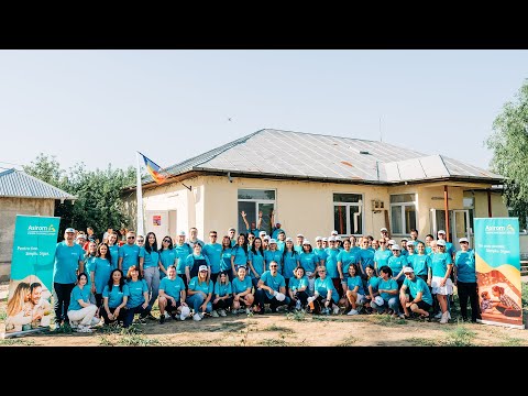 Asirom renovează școala din Tântava, județul Giurgiu