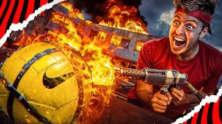 TESTEI A BOLA INDESTRUTÍVEL! *Deu ruim?!