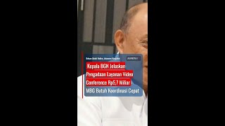 Download lagu Jawaban Kepala BGN soal Layanan Video Conference Rp5,7 Miliar: MBG Butuh Koordinasi Cepat #short mp3