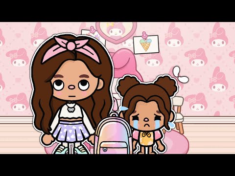 My Evil Adopted Sister 🌸 || *WITH VOICE* 🎙️|| Toca Life TikTok Roleplay 🩵🌈