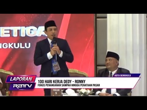 Ini Program 100 Hari Kerja Dedy - Ronny 
