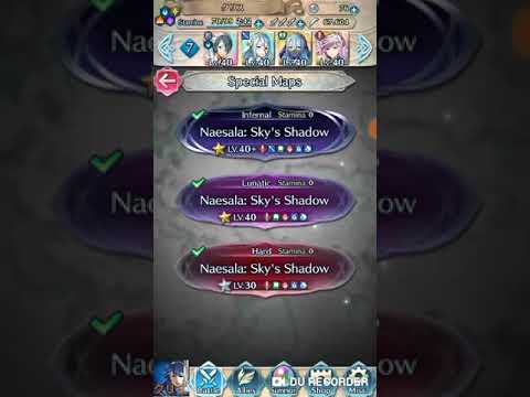 FEH - GHB - Naesala: Sky's Shadow w/Quadsuna and 3 dancers (Non free to play units)