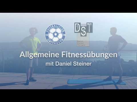 FC Oberrieden – Allgemeine Fitnessübungen mit Daniel Steiner