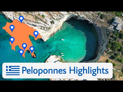 Greece - Insider tips and our highlights on the Peloponnese TOP 13