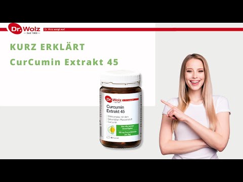 Kurz erklärt: Curcumin Extrakt 45 mit hoch bioverfügbarem Curcumin