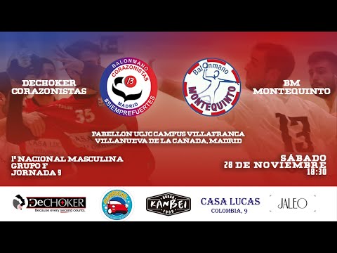 Directo Dechoker Corazonistas- Bm Montequinto 1NM. Grupo F J9 T20-21