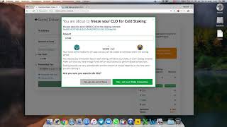 COLD STAKING (CALLISTO) ДОБРОЕ УТРО)))