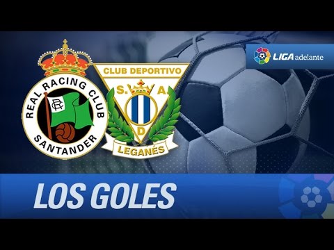 Todos los goles de Racing de Santander (1-2) CD Leganés