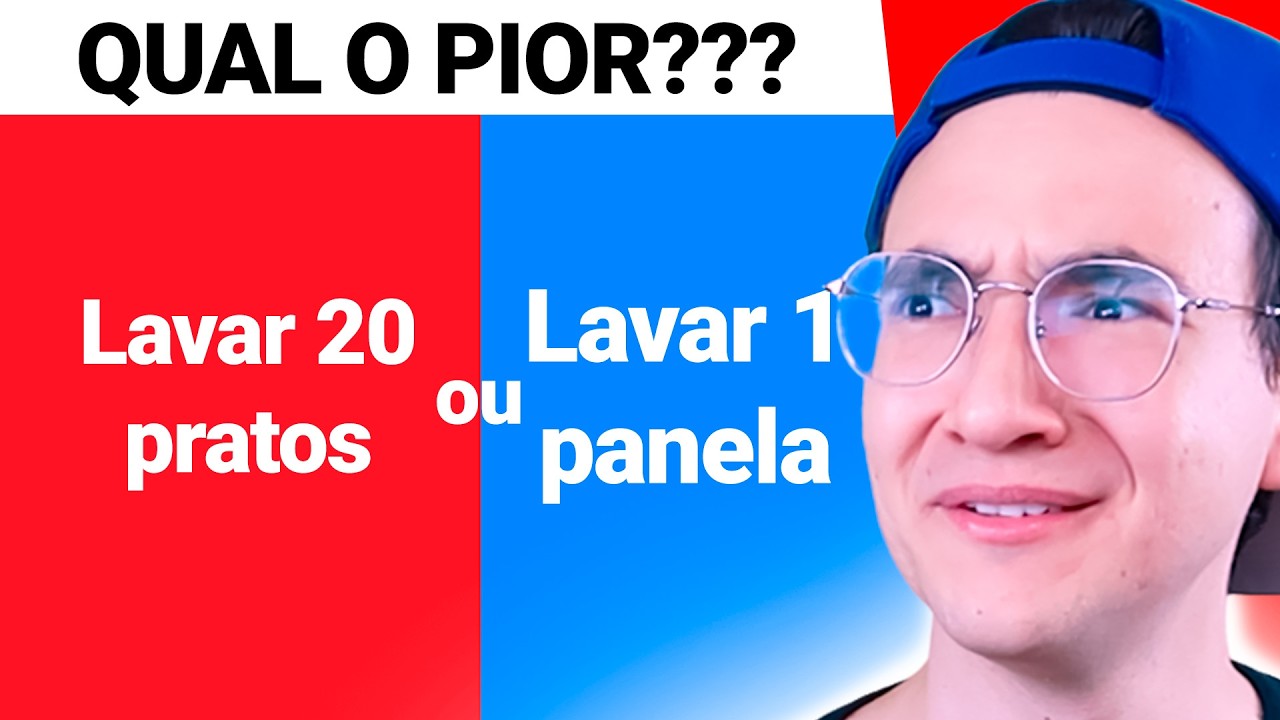QUAL VOCÊ ESCOLHERIA ISSO OU AQUILO?