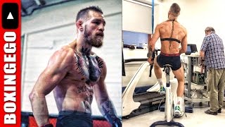 EGO WEIGHT WATCHERS: CONOR MCGREGOR MASSIVE BACK WHILE TRAINING 2 WEEKS OUT FROM UFC 205 NYC (EWW)