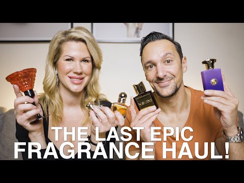 THE LAST & MOST EPIC FRAGRANCE HAUL OF 2021! 10 FRAGRANCES FOR MEN & WOMEN! Amouage, Nishane & More!