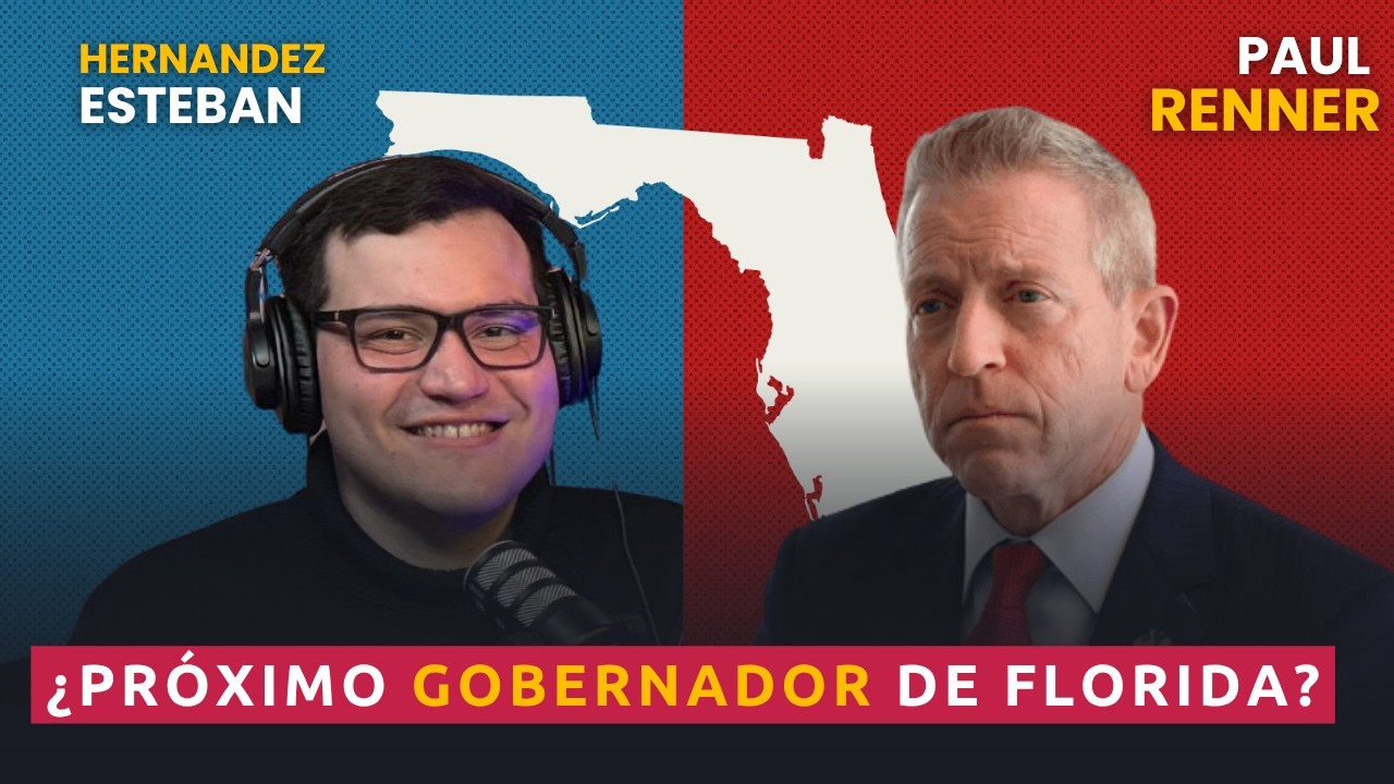 ENTREVISTA AL CANDIDATO A LA GOBERNACIÓN DE FLORIDA, PAUL RENNER ¿QUIÉN SIGUE EL LEGADO DE DESANTIS?