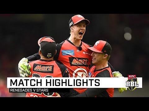 Stars collapse as Renegades snatch title | KFC BBL|08 Final