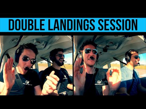 A Day Of Crosswind Landings..... 2 Student Pilots!