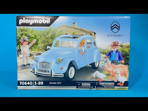 Unboxing Playmobil Citroën 2CV | 70640 | Ente | auspacken | Familie Wassermann | Playmobil Deutsch