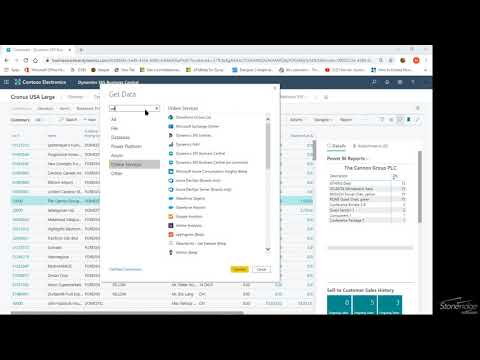 See video How to Integrate Power BI Reports in Dynamics 365 Business Central