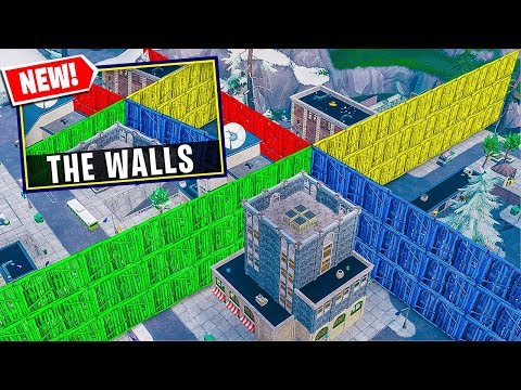 LA GUERRA DEI 4 MURI GIGANTI DI FORTNITE!!