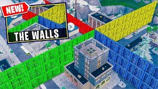 LA GUERRA DEI 4 MURI GIGANTI DI FORTNITE!!