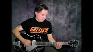 Charlie Christian -Seven Comes Eleven cover (Guitar/Clarinet solo), Gretsch Duo Jet