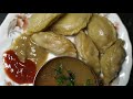 In pressure cooker || chicken momos at home || without momo steamer ||  || new || momo soup ||desi