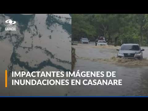Emergencia en Casanare por inundaciones: hay más de 6.000 personas damnificadas