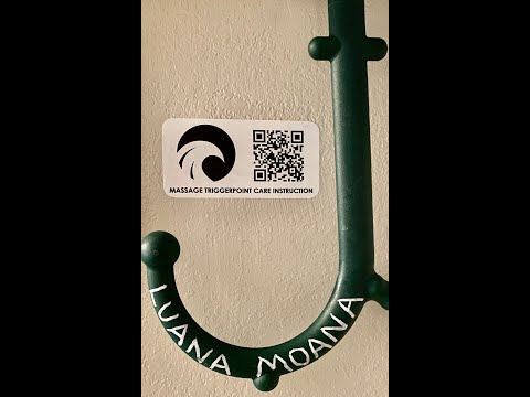 Massage Trigger Point Cane in each Bedroom Releases Tension LUANA MOANA SIGNATURE OCEANFRONT MAUI