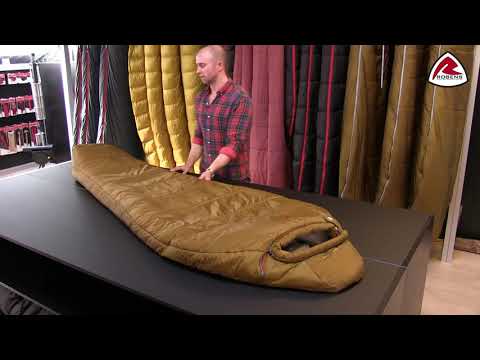 produktové video spacáku robens icefall řady pro