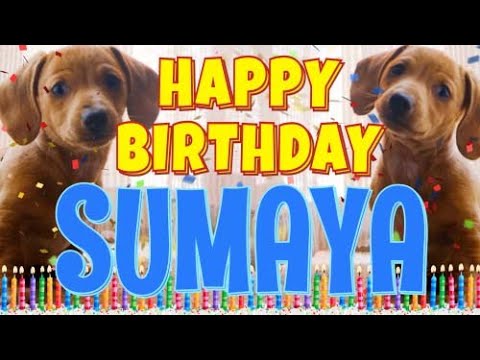 Happy Birthday Sumaya! ( Funny Talking Dogs ) What Is Free On My Birthday