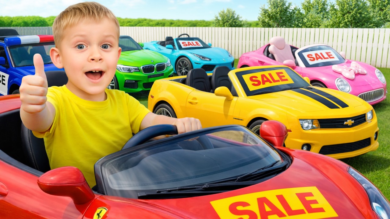 Cars & Garage Adventures for Kids!