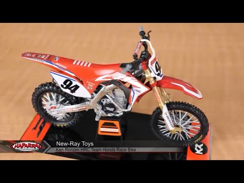 New Ray Toys HRC Factory Racing Team Ken Roczen 1:12 Scale CRF450R Motorcycle Replica