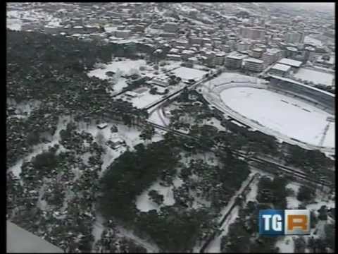Stadio Adriatico innevato 13-2-2012