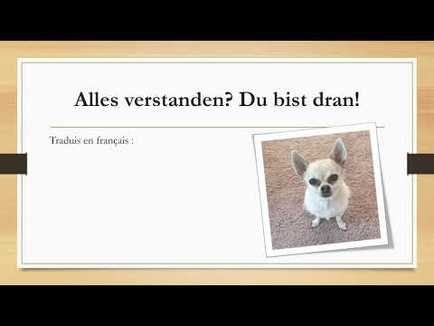 Croissant apprend le futur proche  - die nahe Zukunft