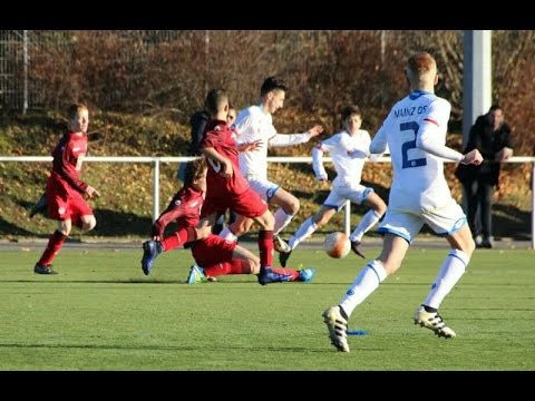 U14 Jhg2003 1. FSV Mainz 05 - 1. FC Kaiserslautern 2:0; C-Junioren-VERBANDSLIGA 03.12.2016