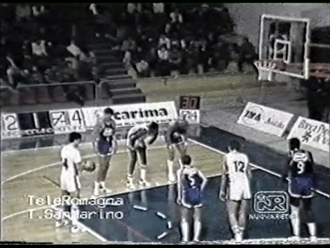 A2 1985/'86 A.P. Fabriano Basket - Jollycolombani Forlì 78-76