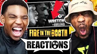 After 10 YEARS + OVER 50 MILLION VIEWS! Americans React to Wretch 32 &amp; Avelino Fire in the Booth!