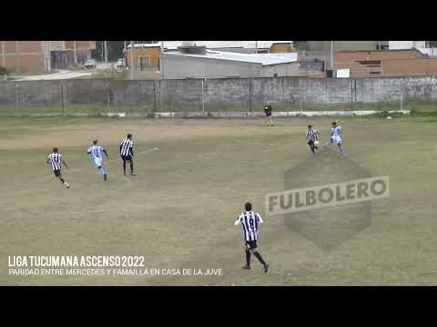 LIGA TUCUMANA ASCENSO 2022: Empate entre Mercedes y Famaillá en casa de la Juve